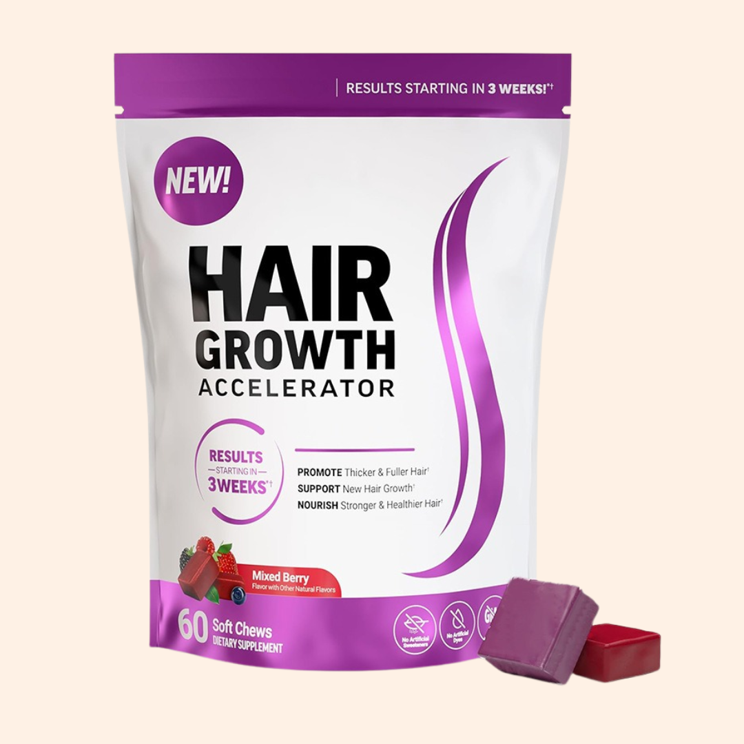 Hair Growth Accelerator Gummies